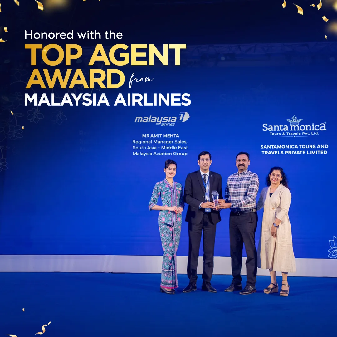 Santamonic Top Agent Award (Malaysia Airlines)