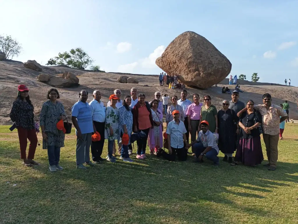 Group photo at Chennai heritage location