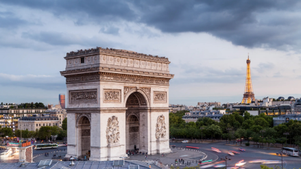 glace-of-europe-Day 2 Arc de Triomphe,