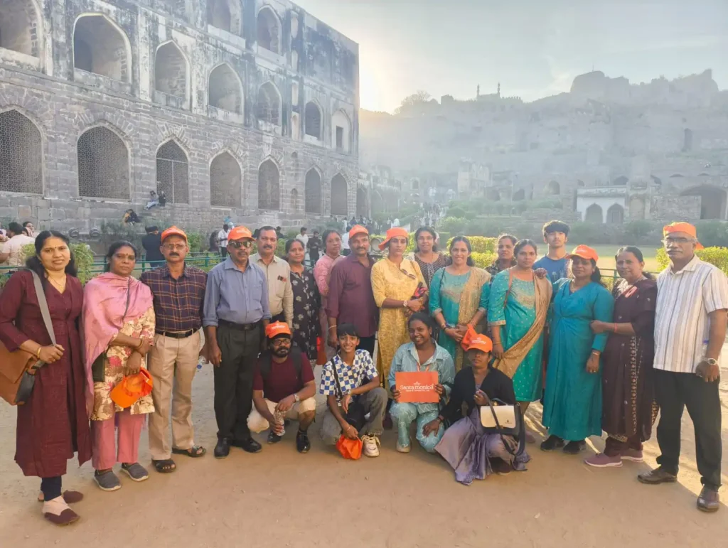 Famous Tourist Location - Gulconda Fort, Hyderabad