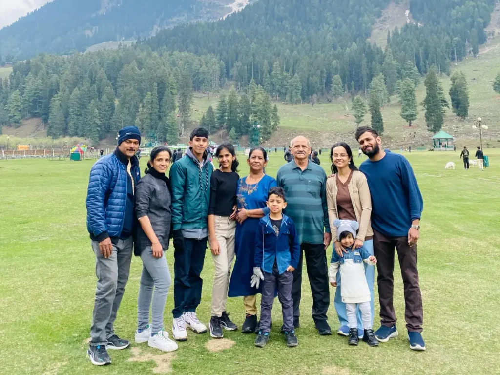 Family Photo—Kashmir