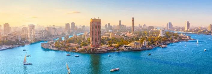 Egypt 6 Nights 7 Days tour package covering Cairo Aswan and Luxor day 1